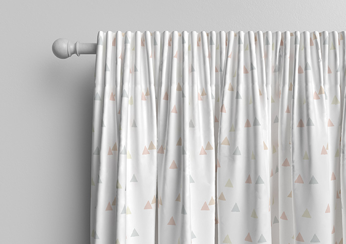 Faceted, Peachy - Made to Measure Curtains - Image 10